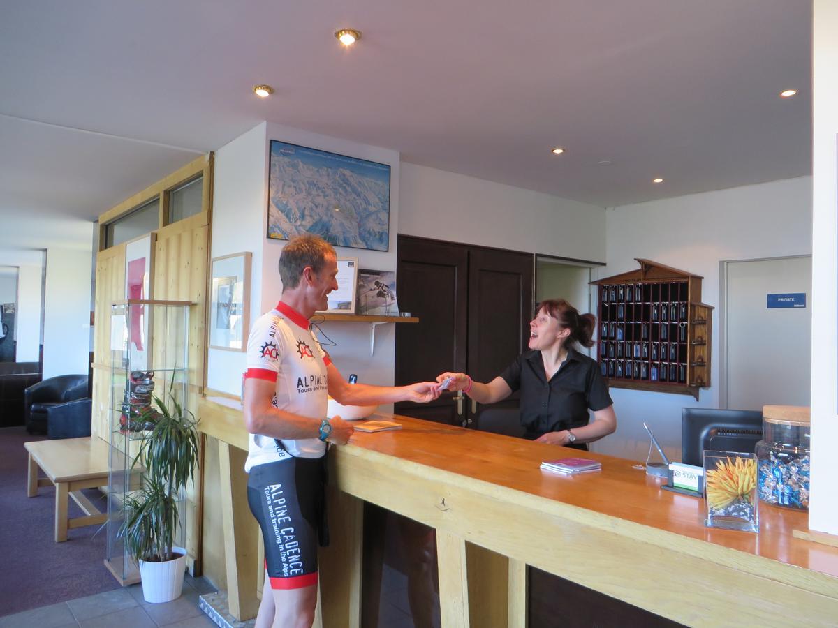 La Vallée Blanche Bikehotel Alpe d'Huez Esterno foto